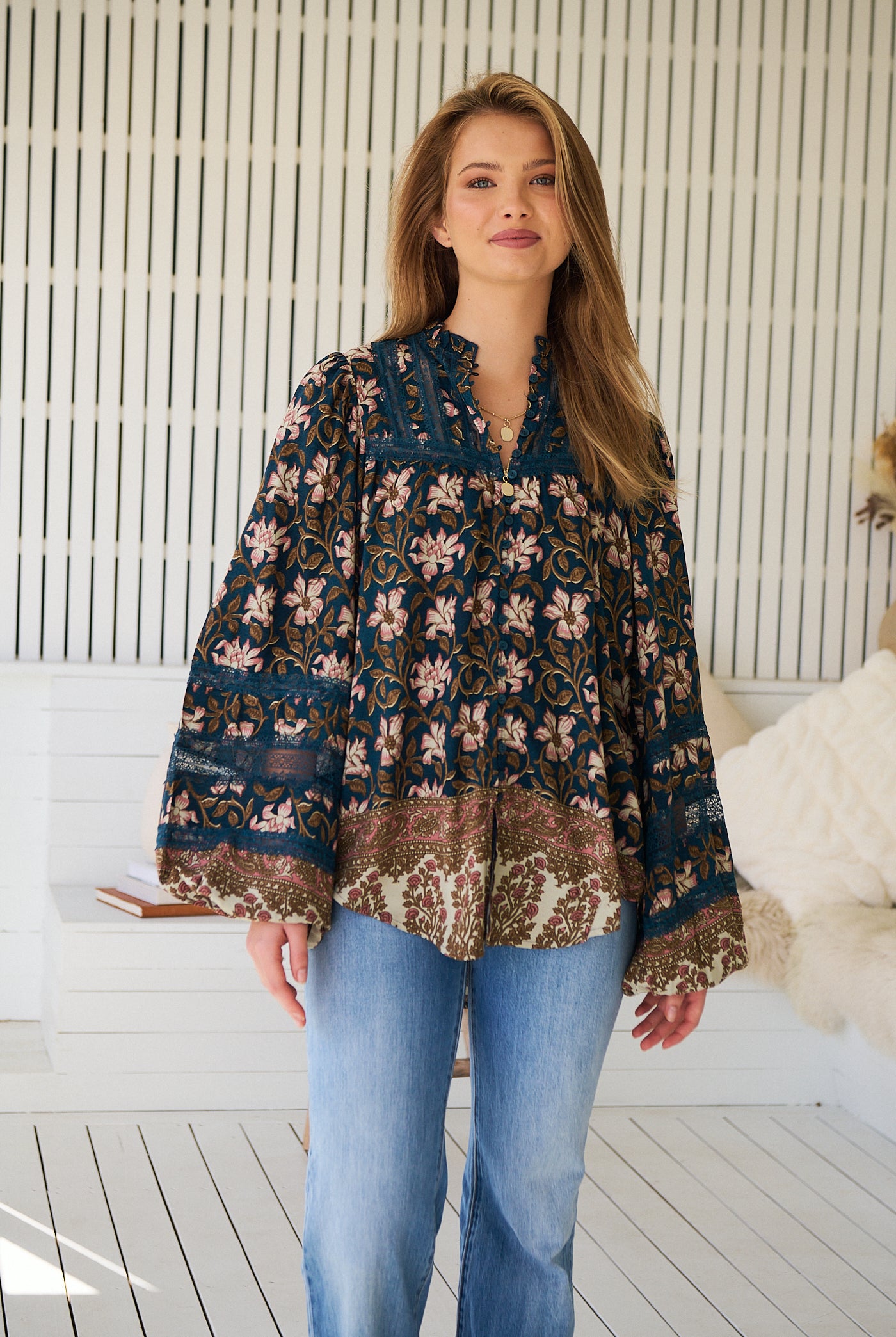 JAASE | NOMADE NADIA BLOUSE | Bohemian Love Runway