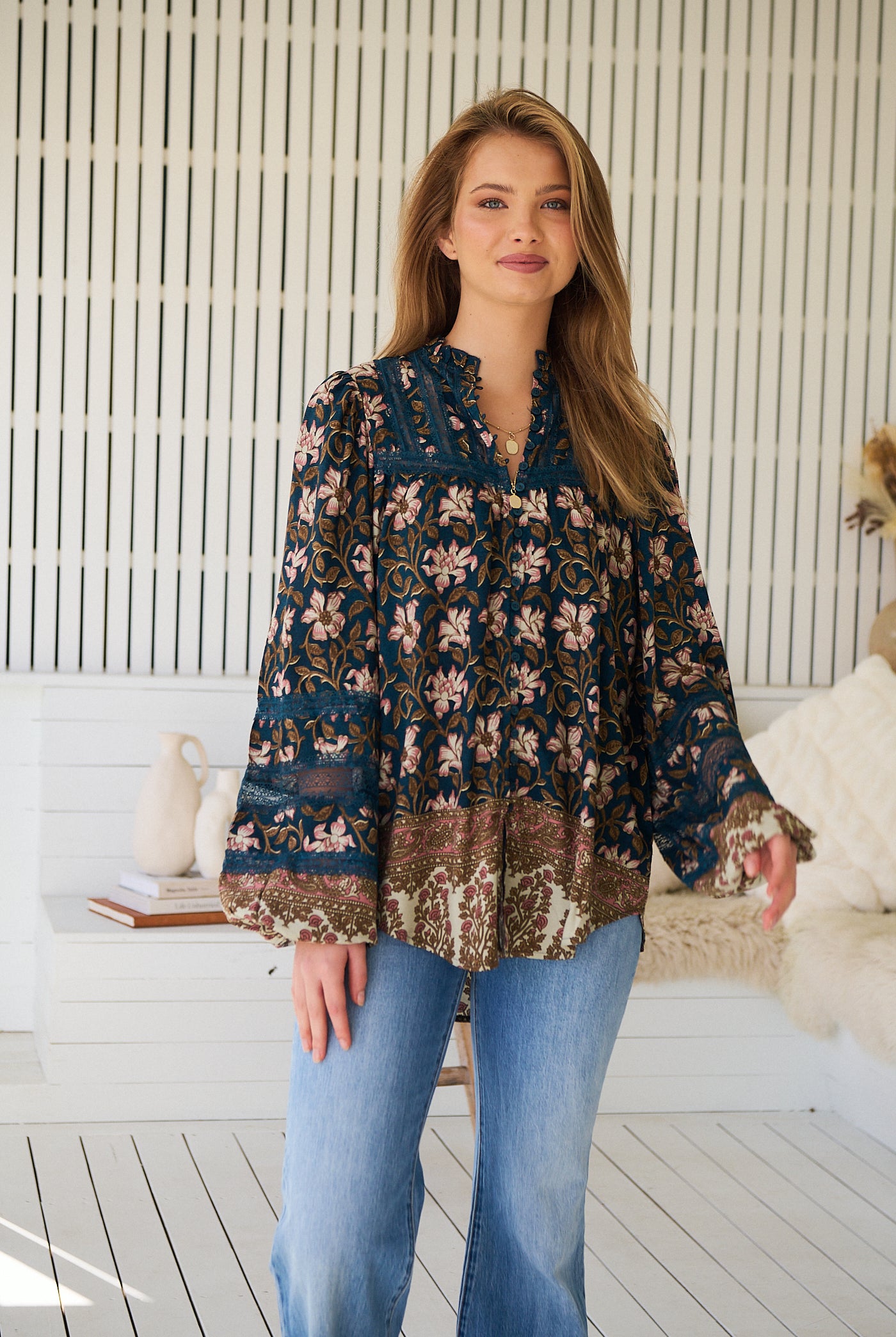 JAASE | NOMADE NADIA BLOUSE | Bohemian Love Runway