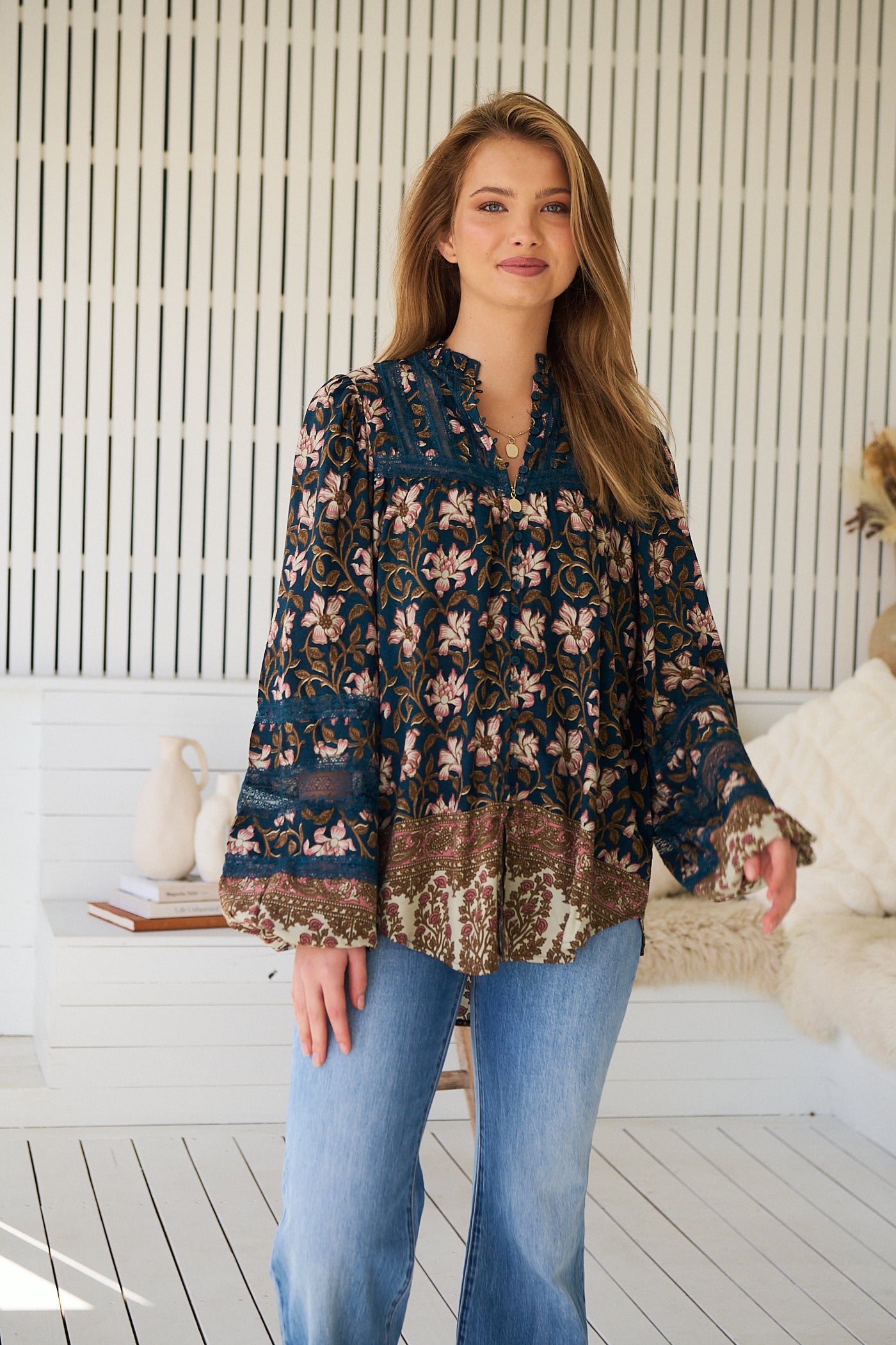 JAASE | NOMADE NADIA BLOUSE | Bohemian Love Runway