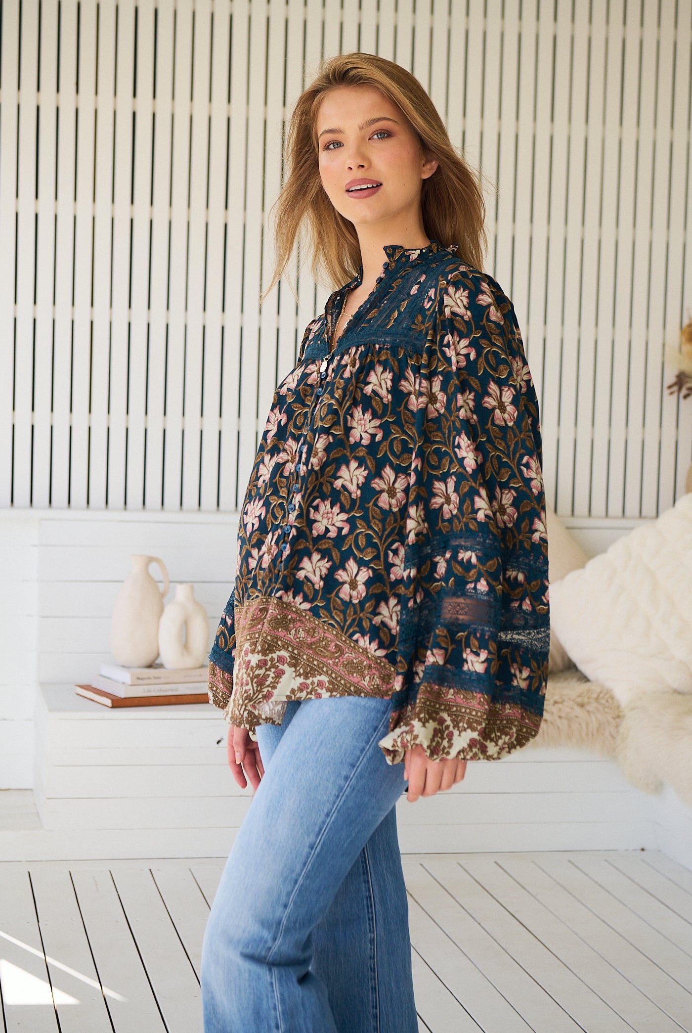 JAASE | NOMADE NADIA BLOUSE | Bohemian Love Runway