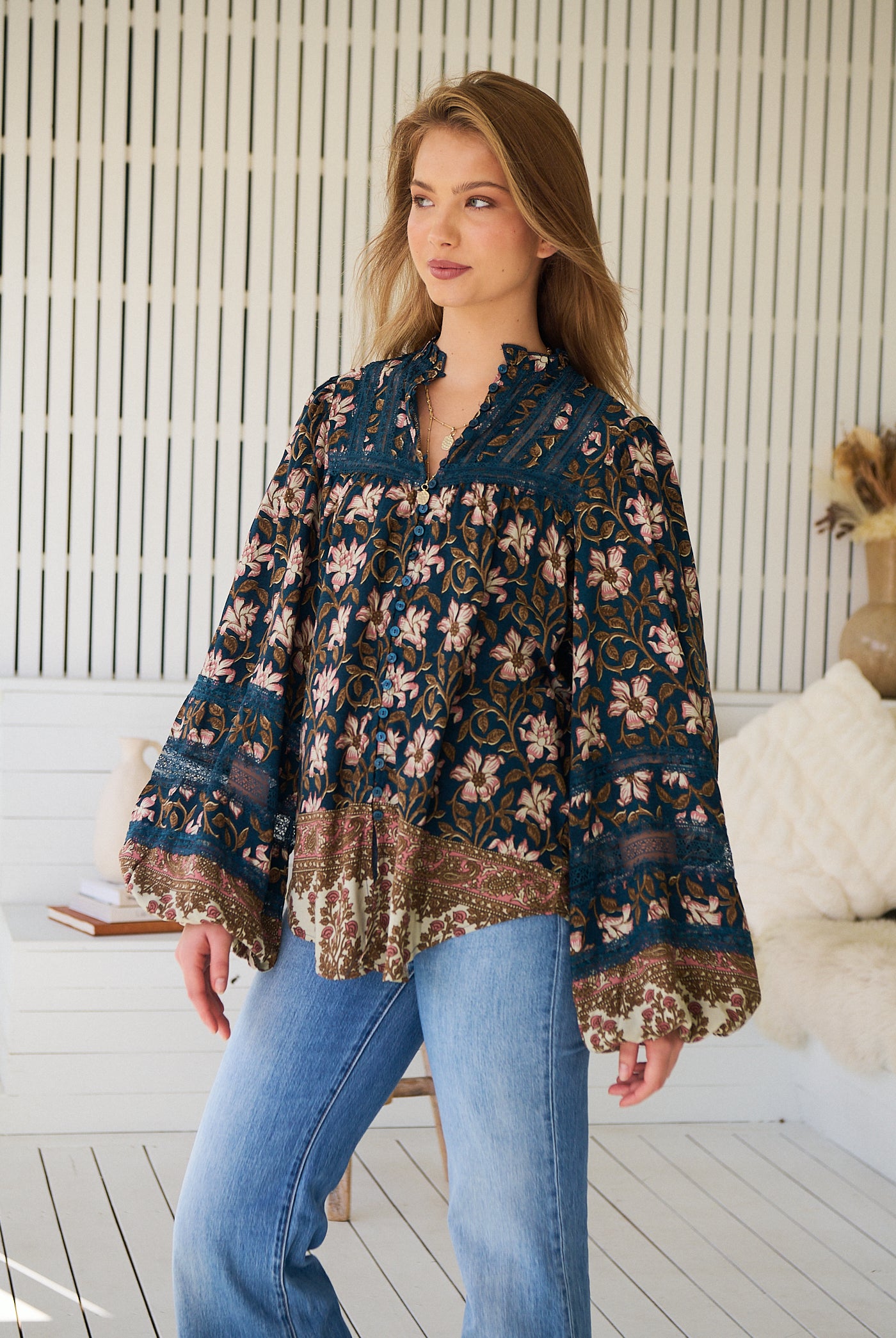 JAASE | NOMADE NADIA BLOUSE | Bohemian Love Runway