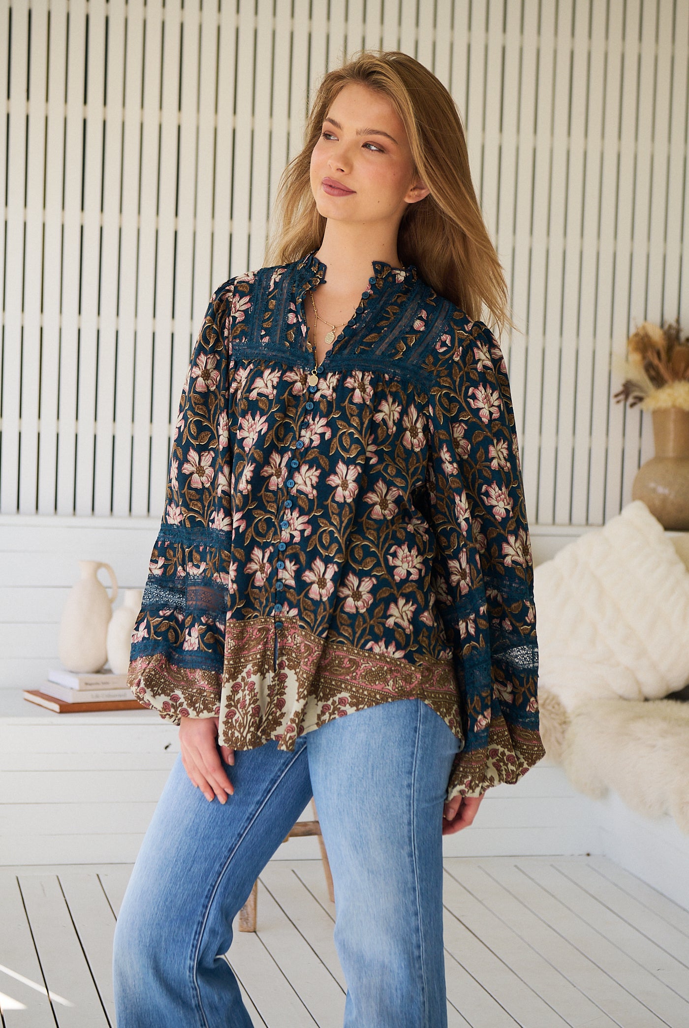 JAASE | NOMADE NADIA BLOUSE | Bohemian Love Runway