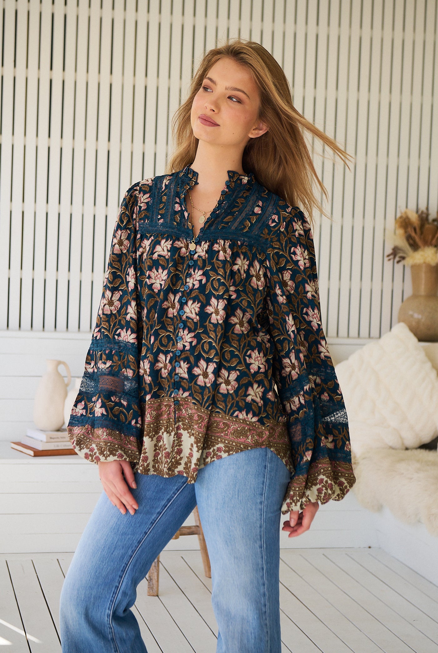 JAASE | NOMADE NADIA BLOUSE | Bohemian Love Runway