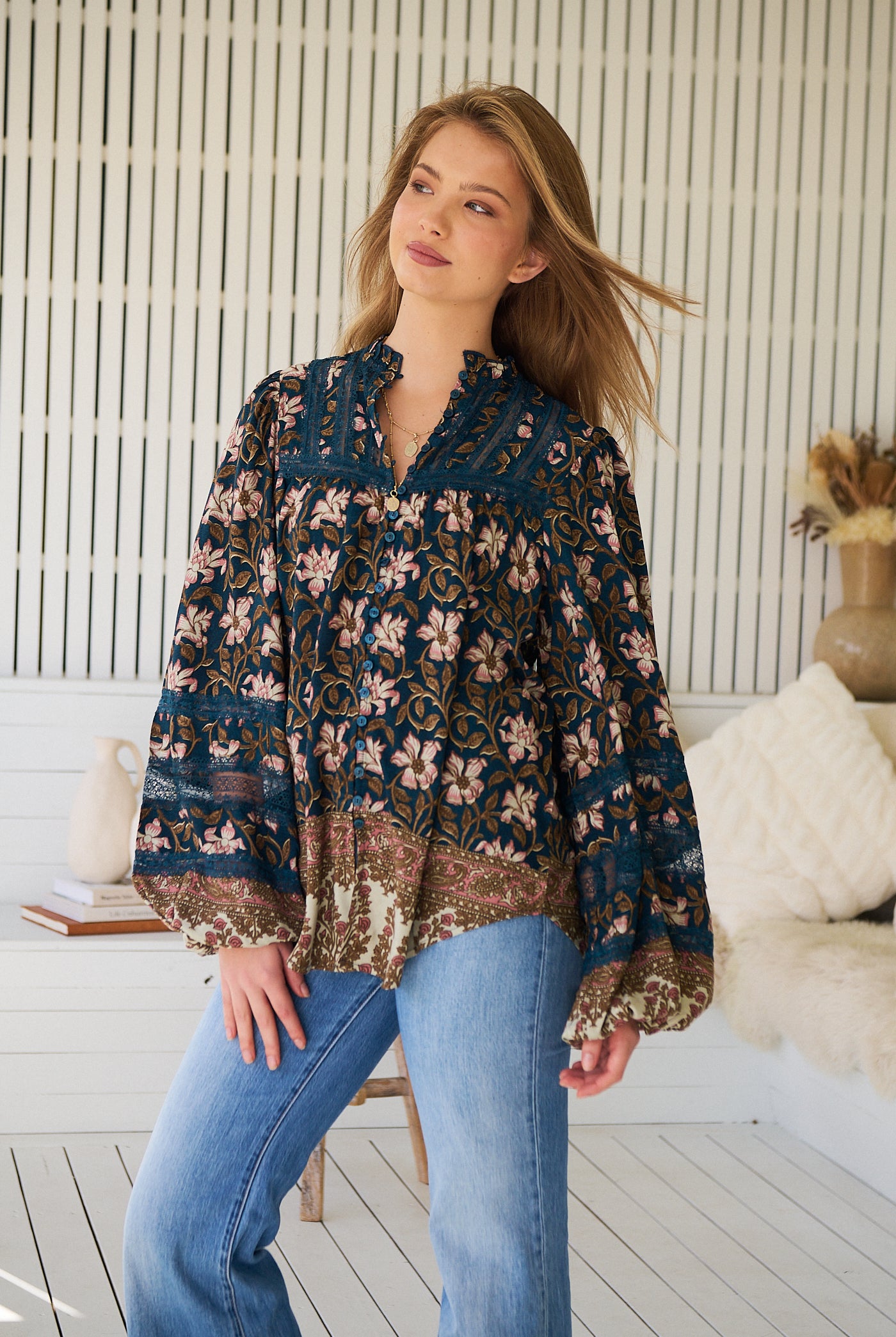 JAASE | NOMADE NADIA BLOUSE | Bohemian Love Runway