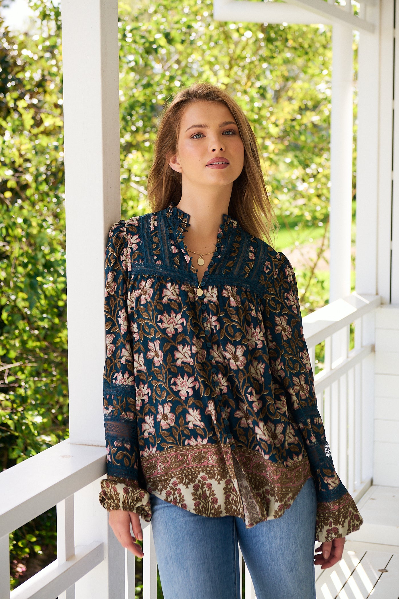 JAASE | NOMADE NADIA BLOUSE | Bohemian Love Runway