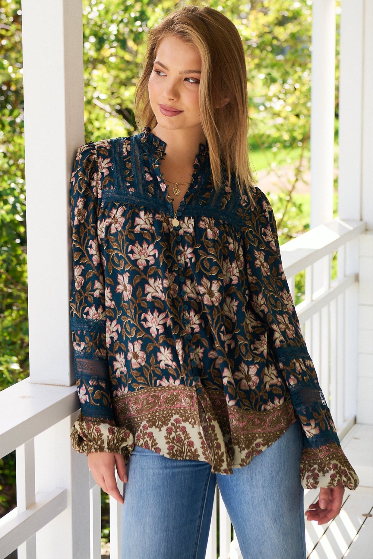 JAASE | NOMADE NADIA BLOUSE | Bohemian Love Runway