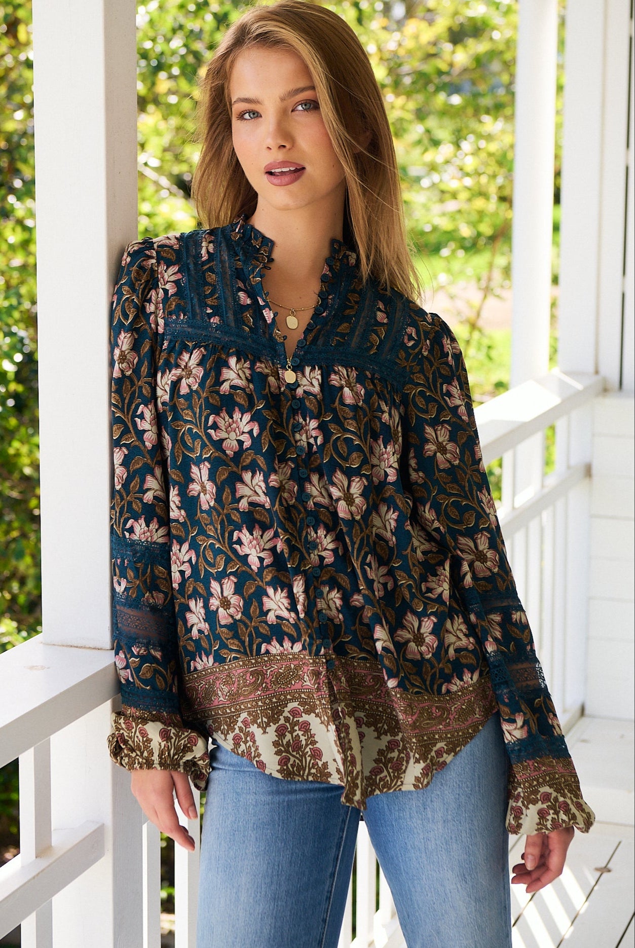 JAASE | NOMADE NADIA BLOUSE | Bohemian Love Runway