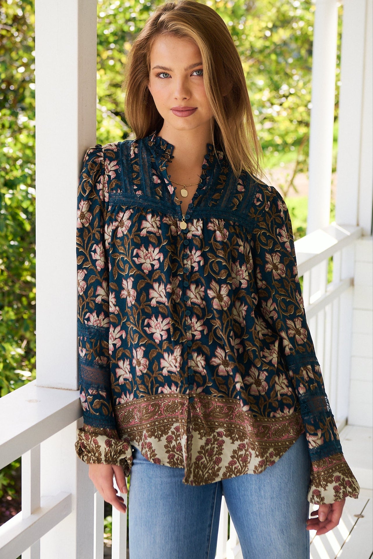 JAASE | NOMADE NADIA BLOUSE | Bohemian Love Runway
