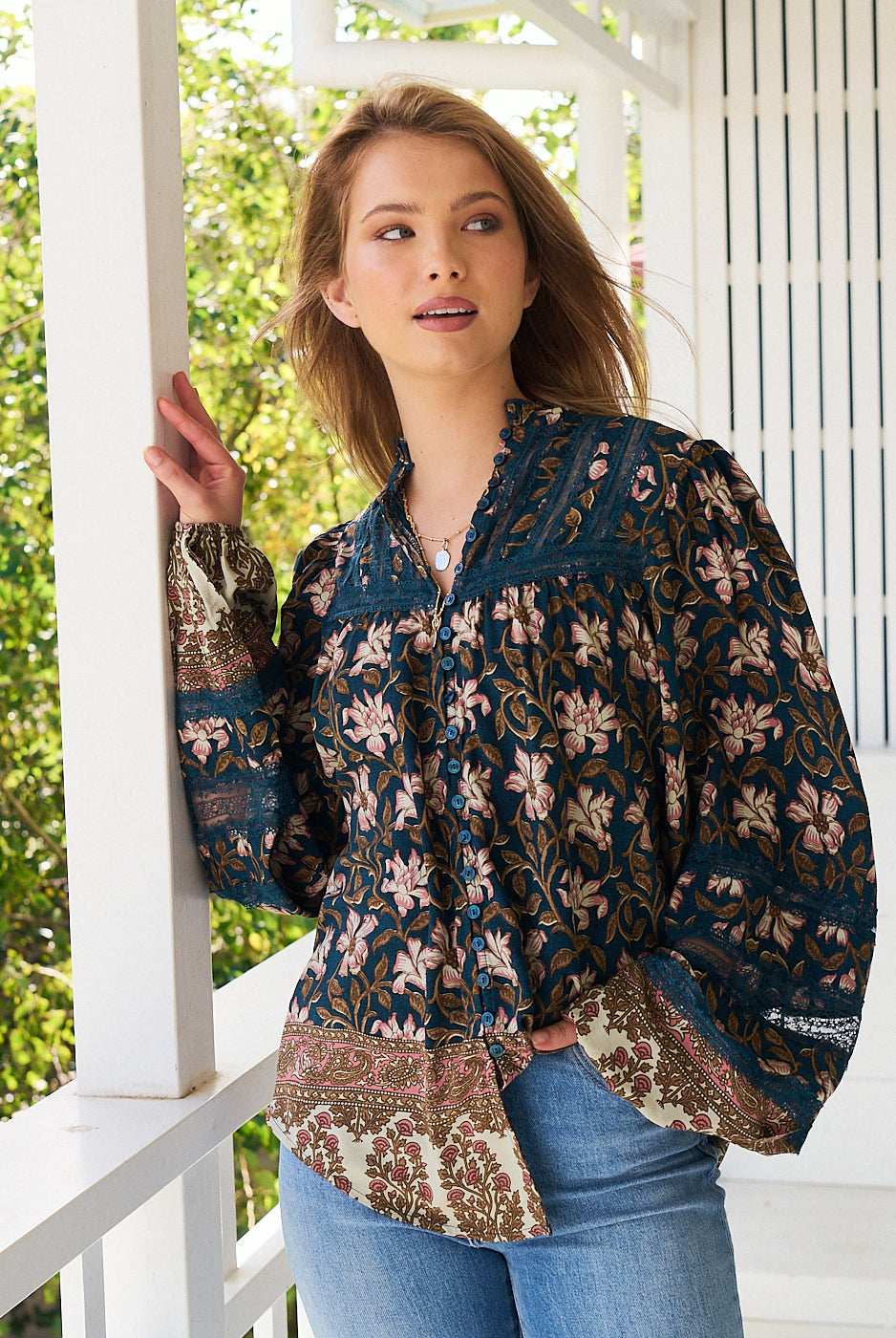 JAASE | NOMADE NADIA BLOUSE | Bohemian Love Runway