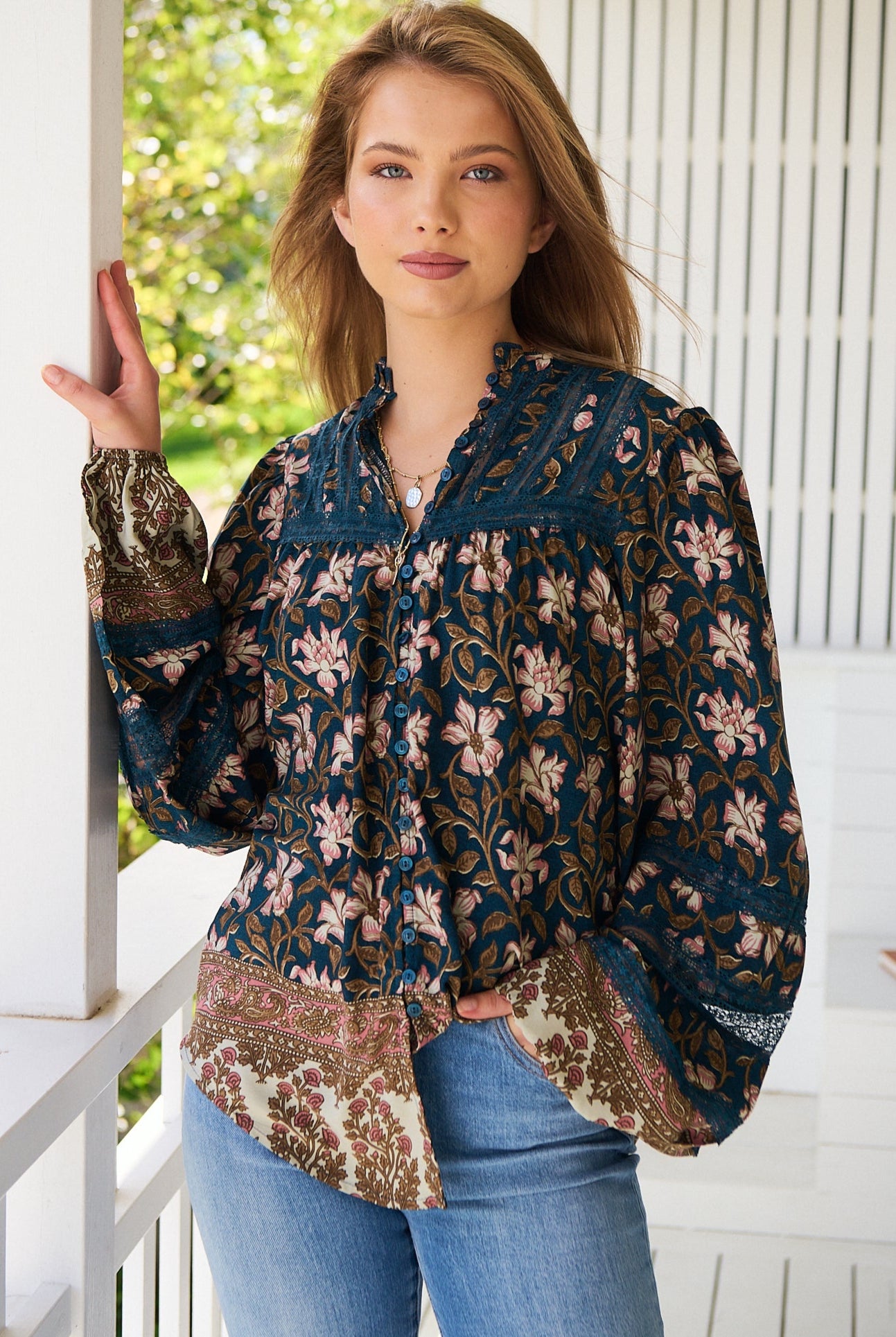 JAASE | NOMADE NADIA BLOUSE | Bohemian Love Runway