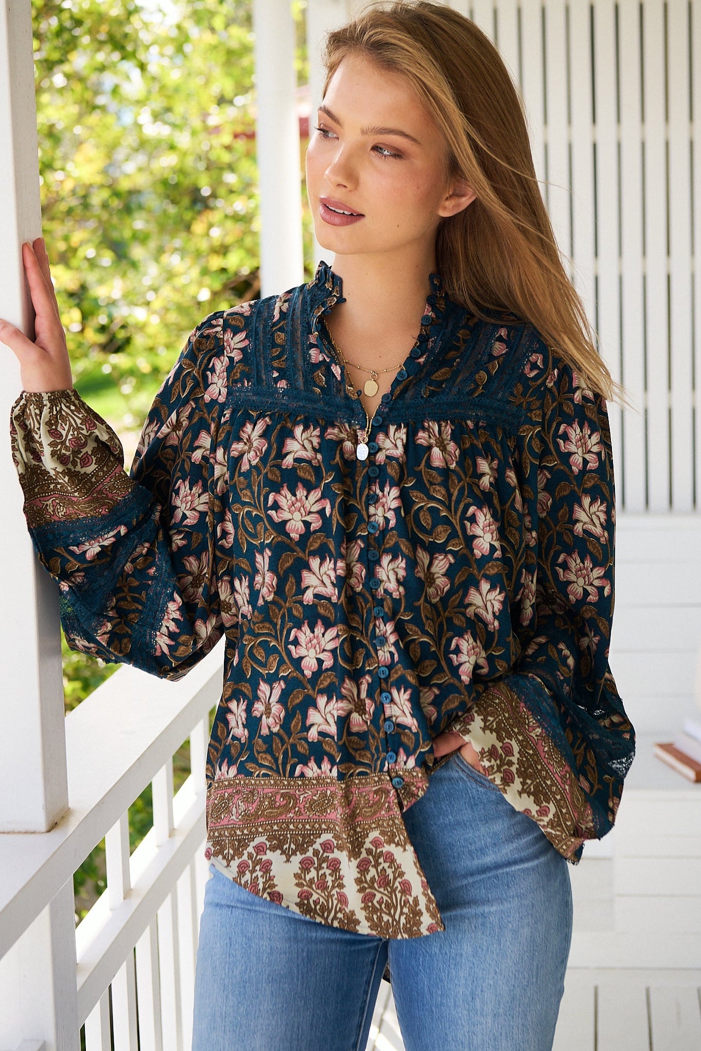 JAASE | NOMADE NADIA BLOUSE | Bohemian Love Runway