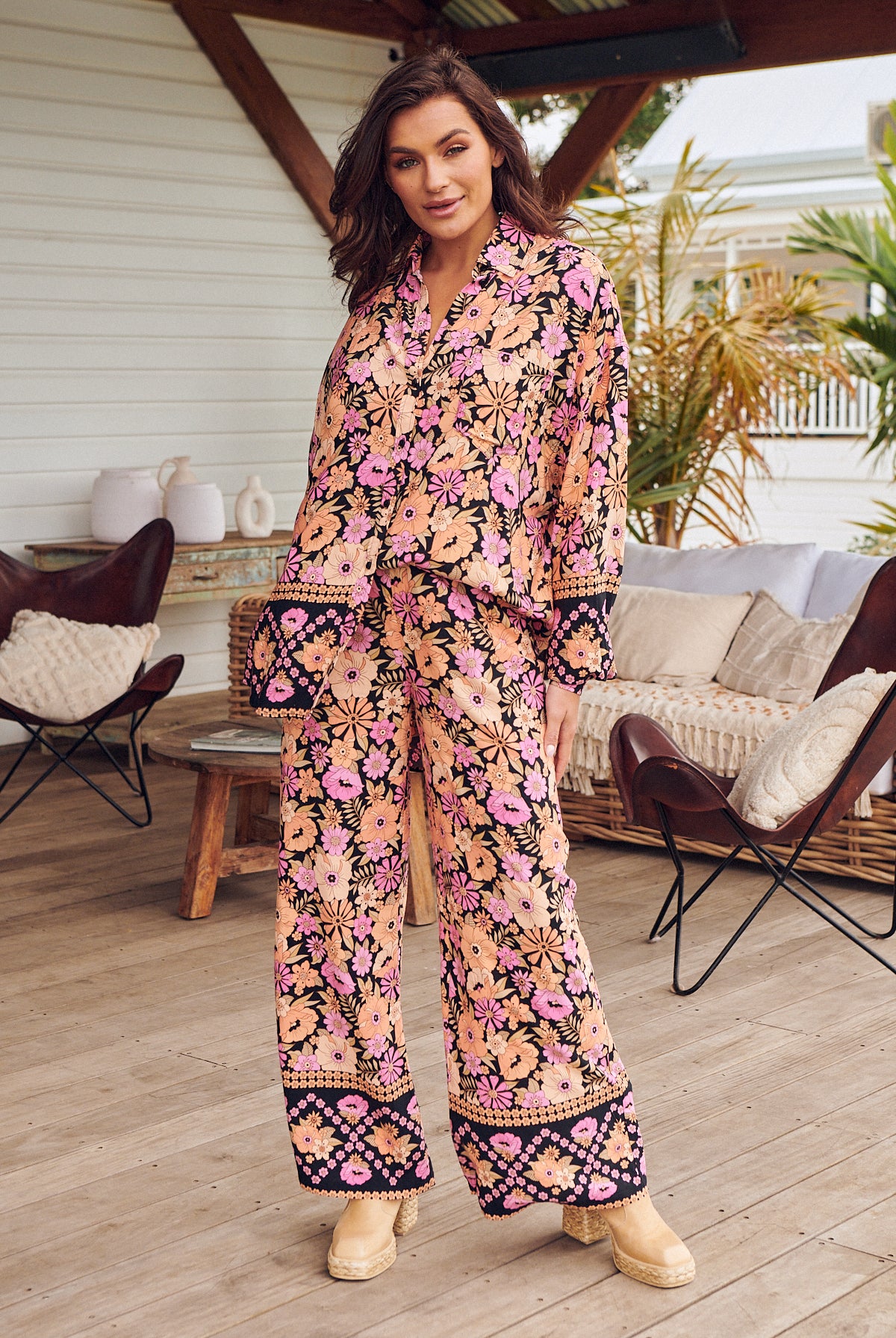 JAASE | APRICOT BLOSSOM NOVELLA SHIRT | Bohemian Love Runway