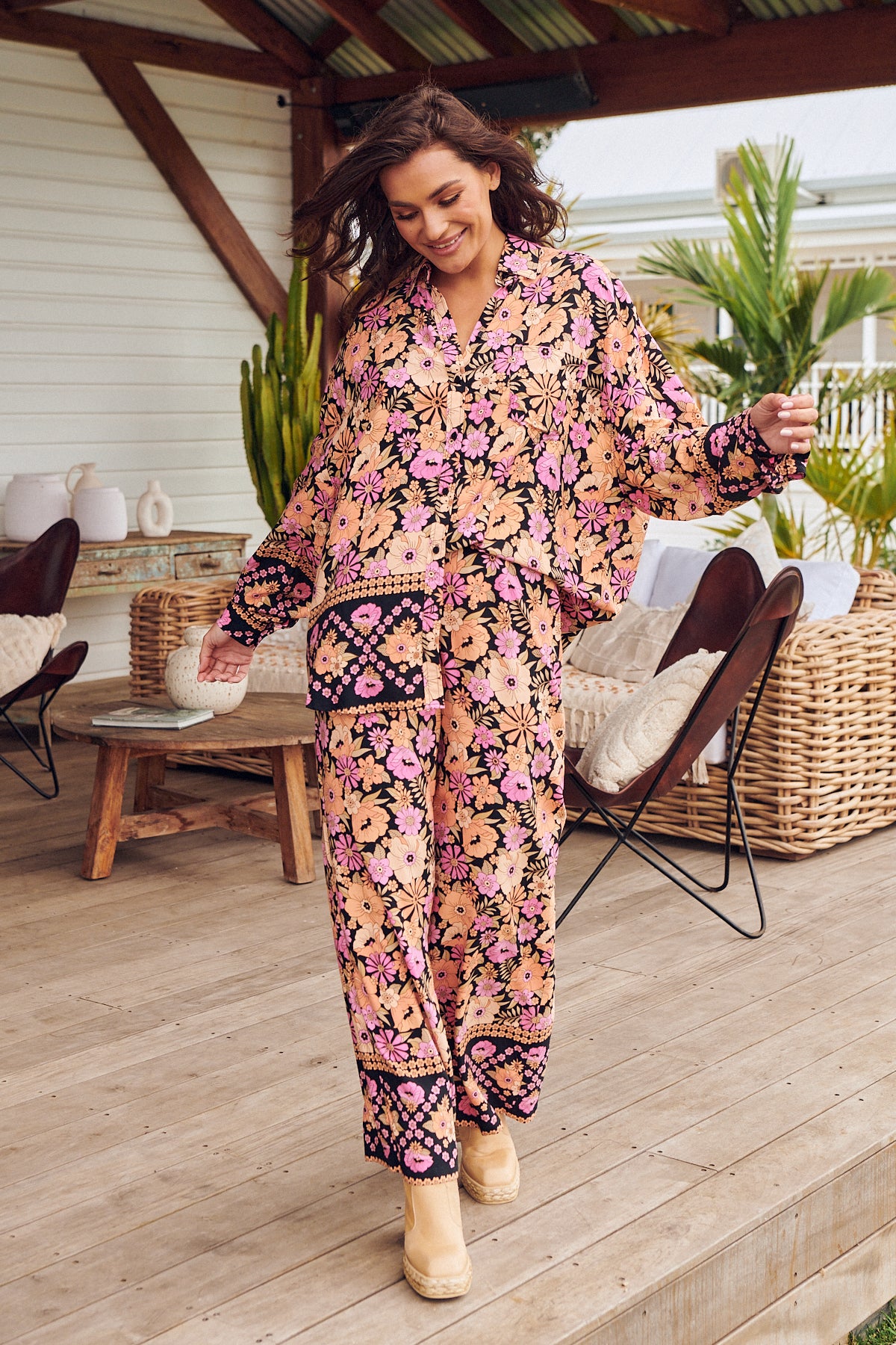 JAASE | APRICOT BLOSSOM NOVELLA SHIRT | Bohemian Love Runway