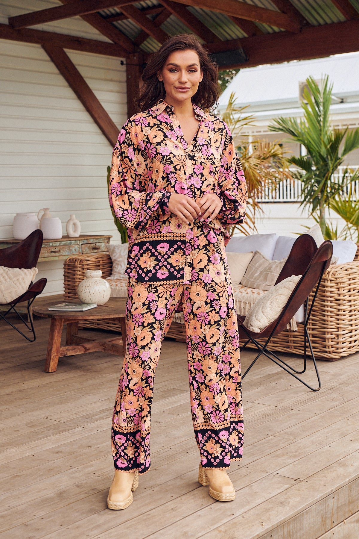 JAASE | APRICOT BLOSSOM NOVELLA SHIRT | Bohemian Love Runway