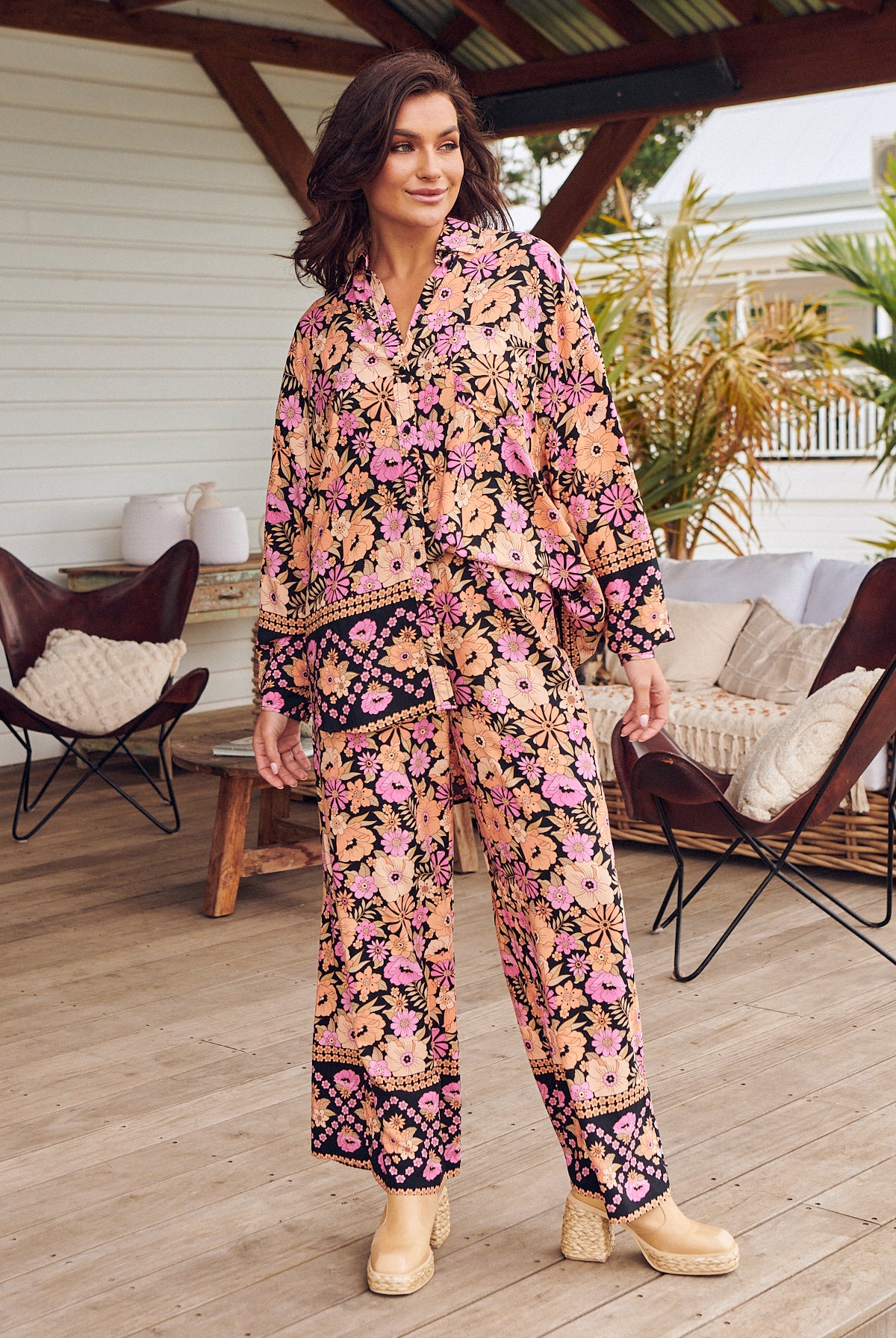 JAASE | APRICOT BLOSSOM NOVELLA SHIRT | Bohemian Love Runway