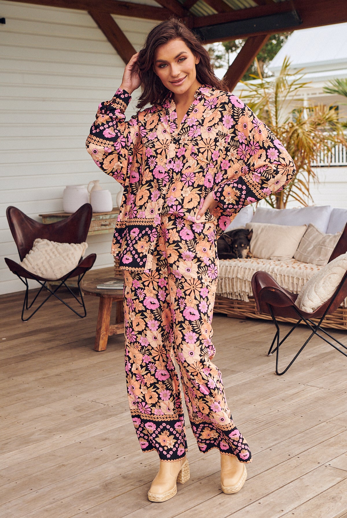 JAASE | APRICOT BLOSSOM NOVELLA SHIRT | Bohemian Love Runway