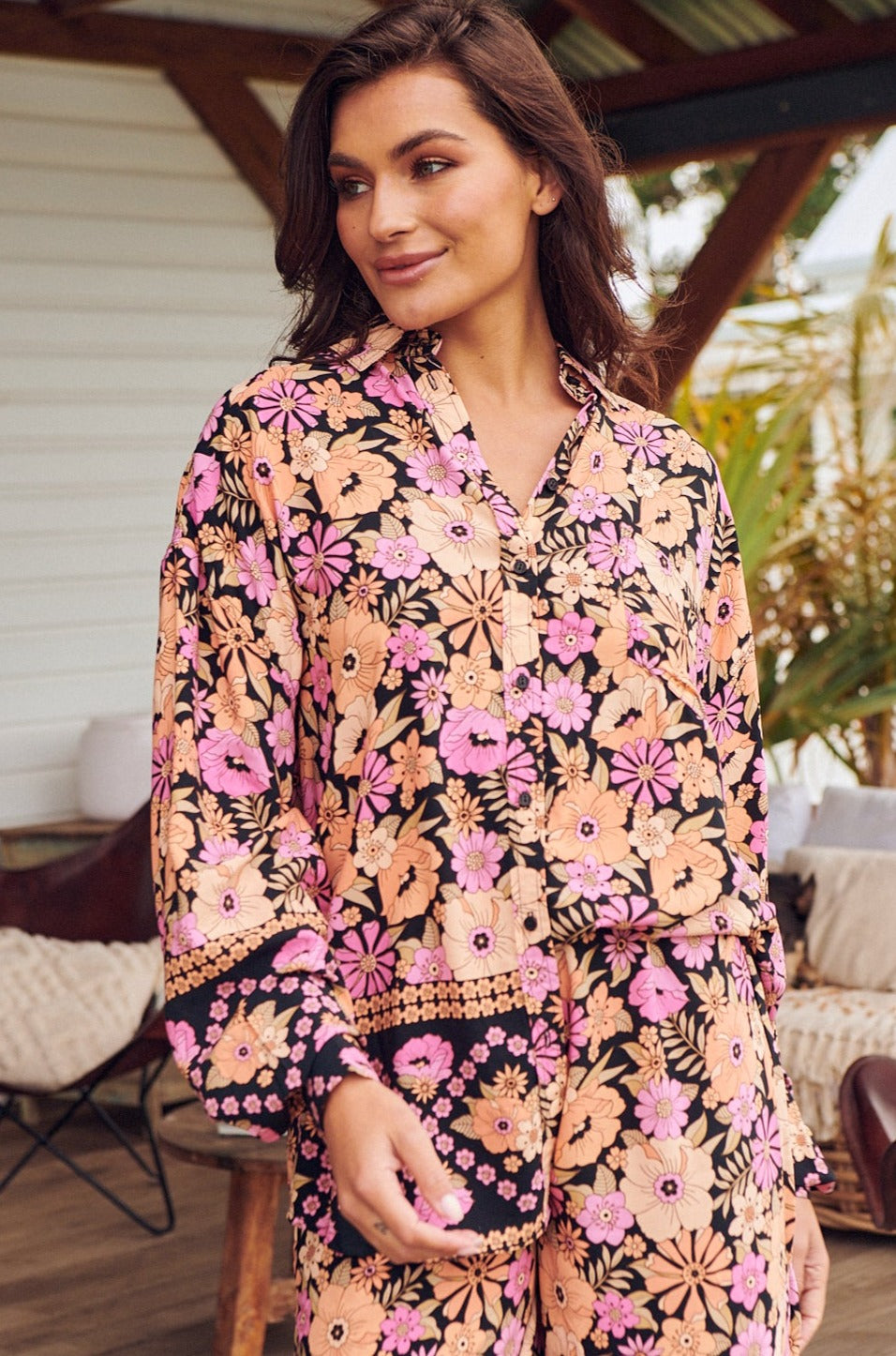 JAASE | APRICOT BLOSSOM NOVELLA SHIRT | Bohemian Love Runway