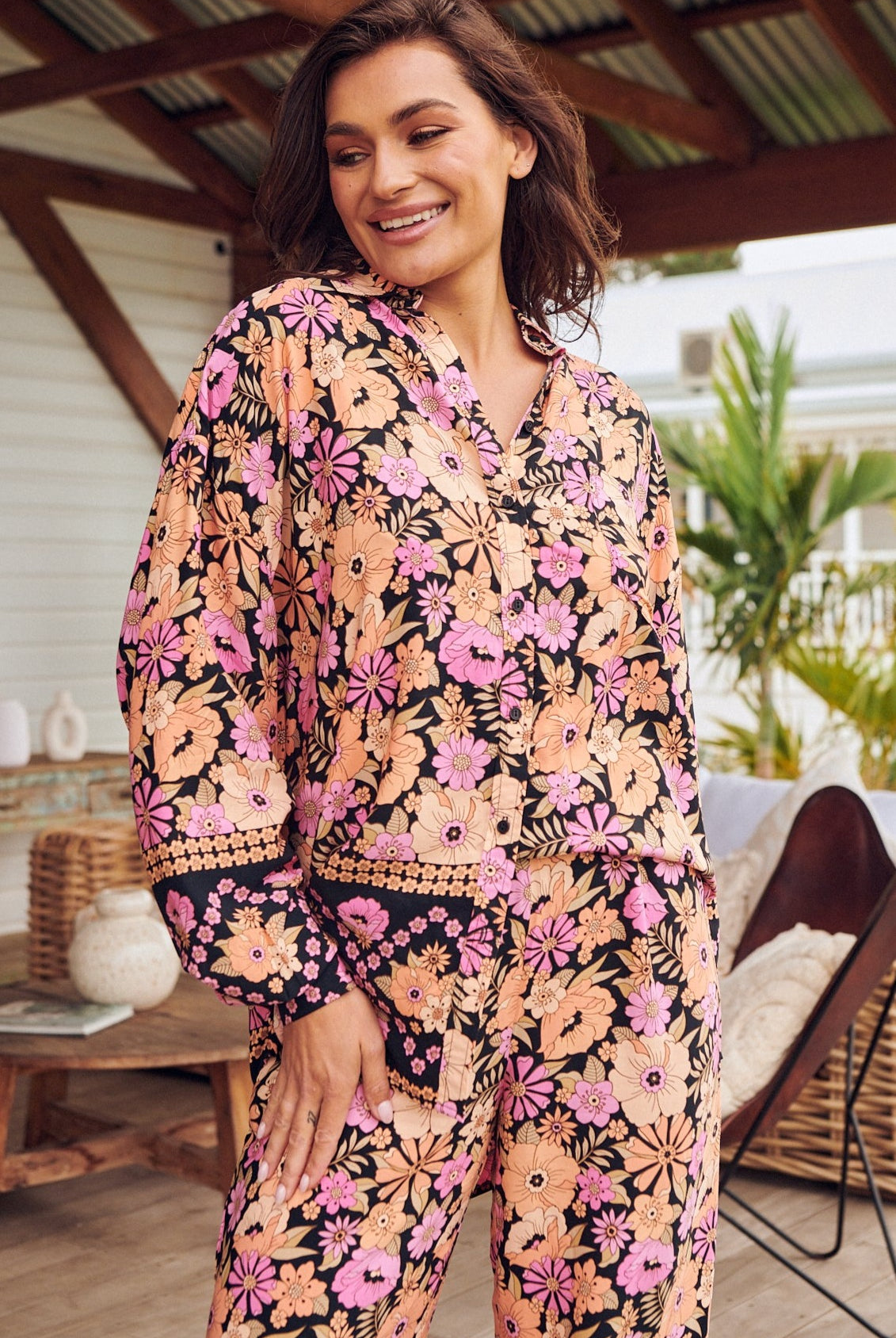 JAASE | APRICOT BLOSSOM NOVELLA SHIRT | Bohemian Love Runway