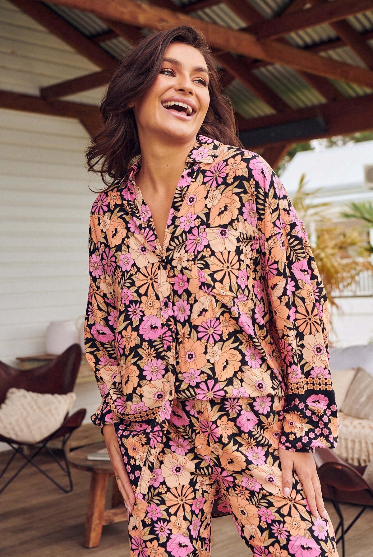 JAASE | APRICOT BLOSSOM NOVELLA SHIRT | Bohemian Love Runway