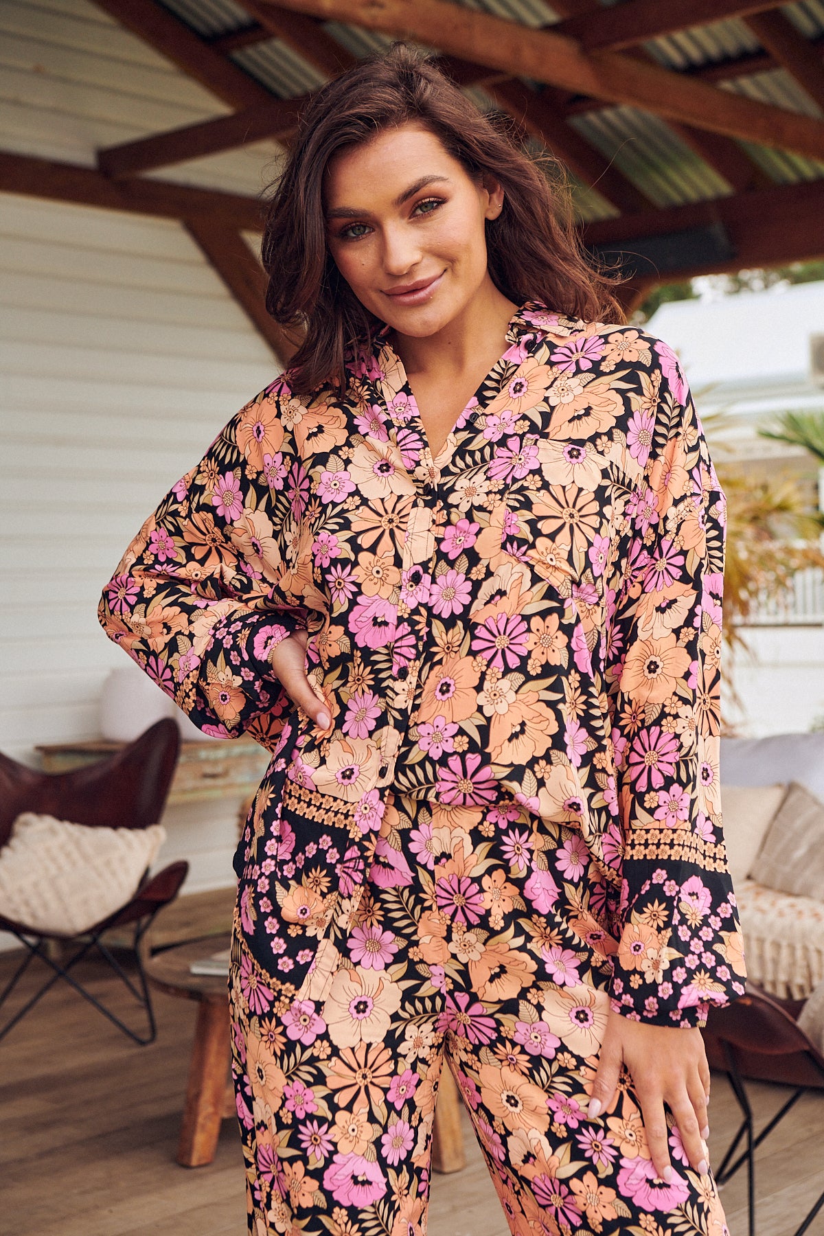 JAASE | APRICOT BLOSSOM NOVELLA SHIRT | Bohemian Love Runway