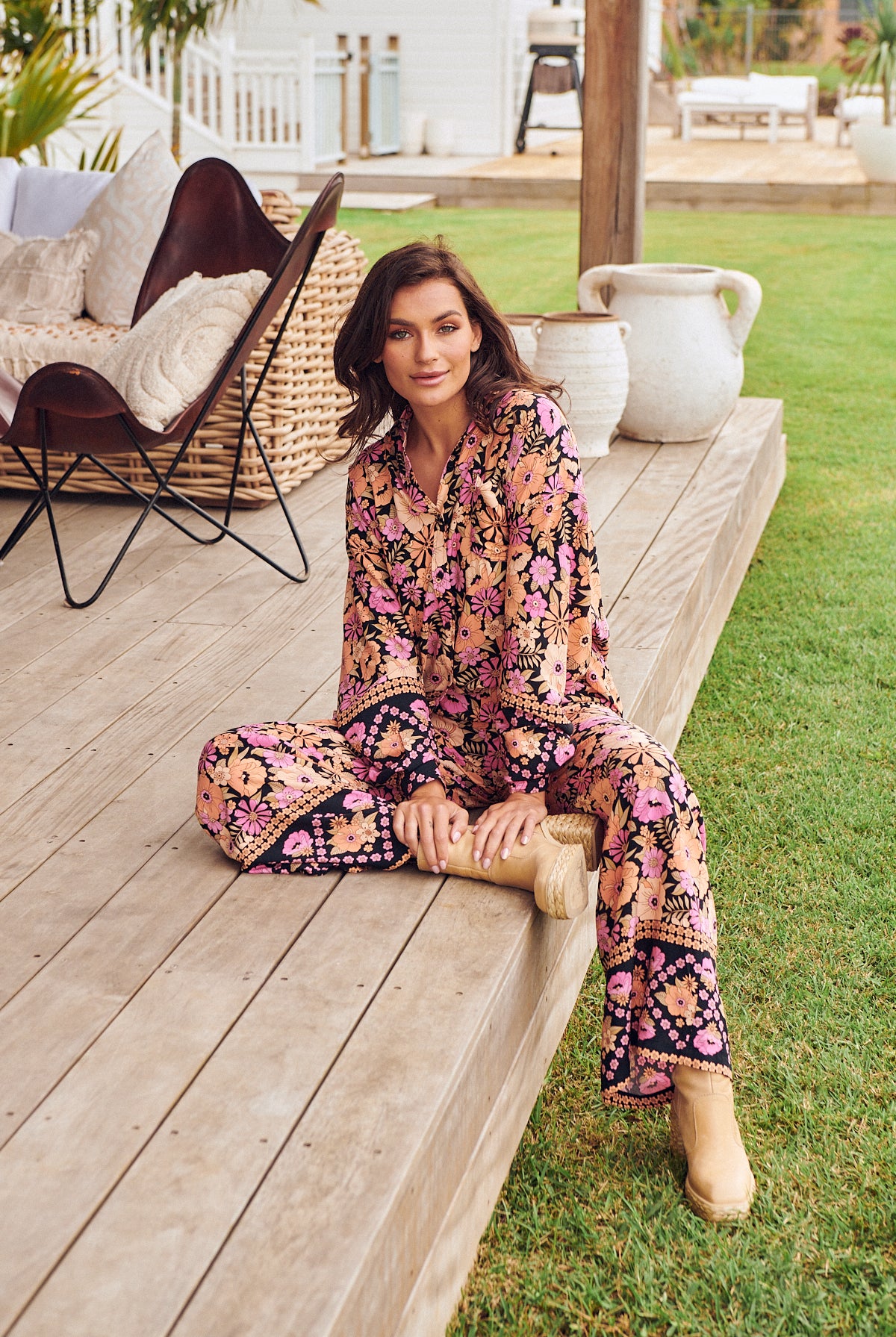 JAASE | APRICOT BLOSSOM NOVELLA SHIRT | Bohemian Love Runway