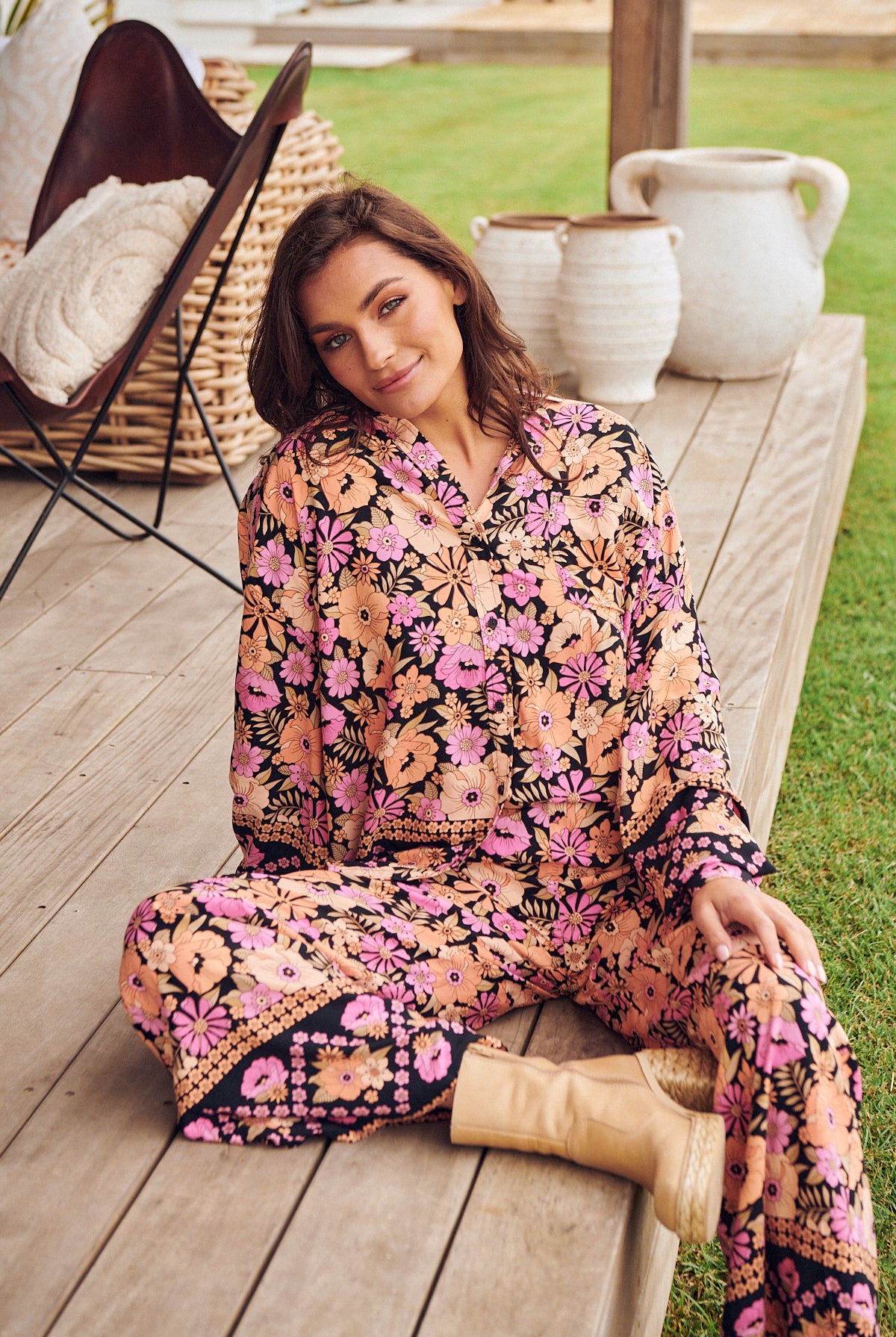 JAASE | APRICOT BLOSSOM NOVELLA SHIRT | Bohemian Love Runway