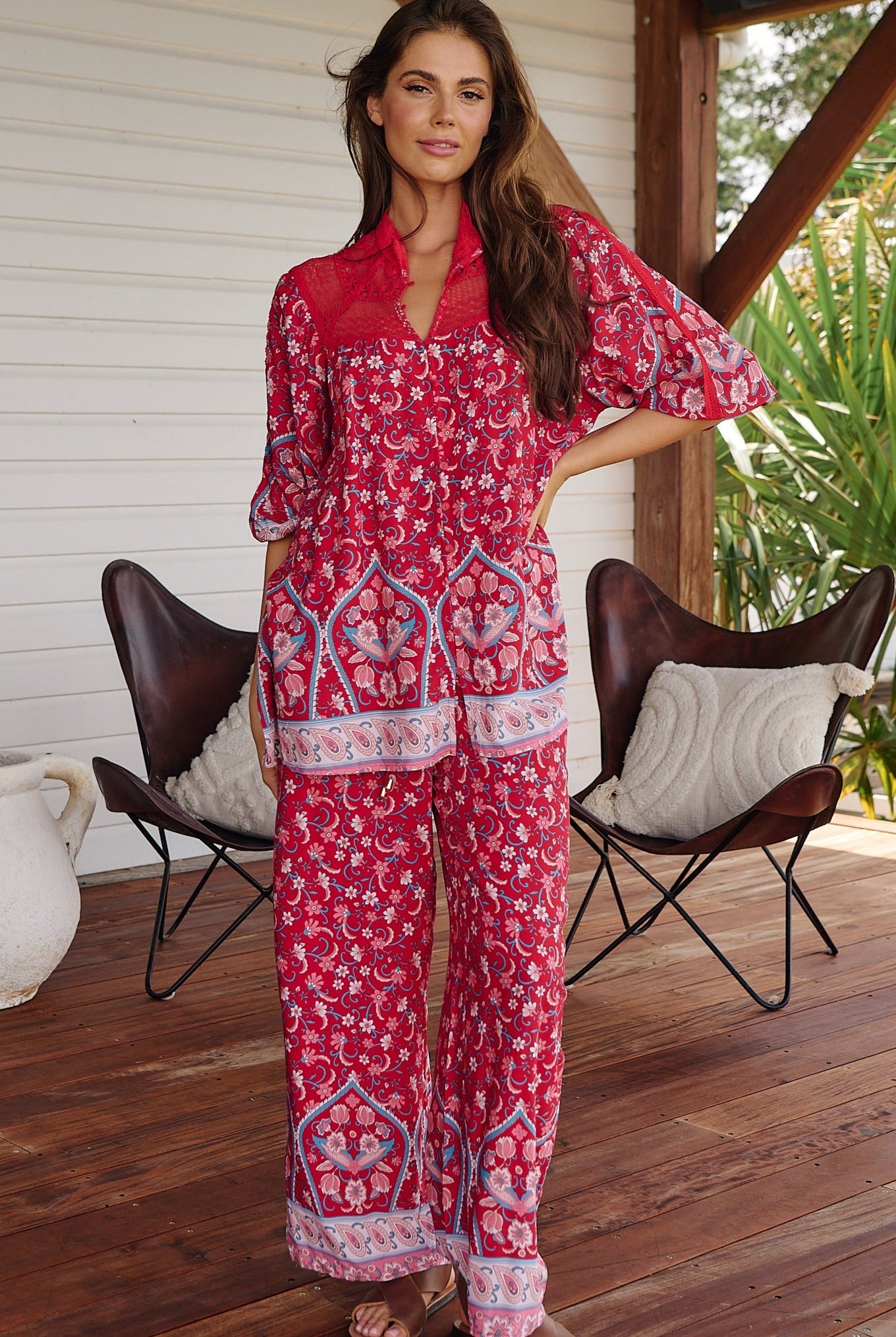 JAASE | RUBY ROUGE CICI PANT | Bohemian Love Runway