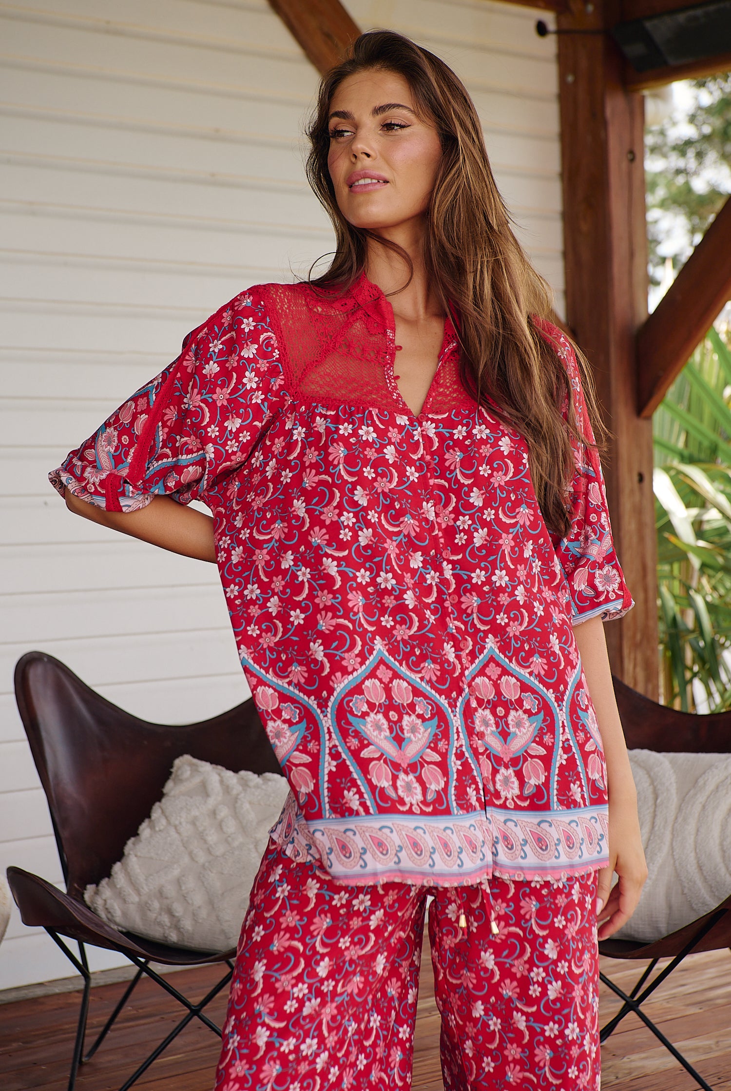 JAASE | RUBY ROUGE CICI PANT | Bohemian Love Runway