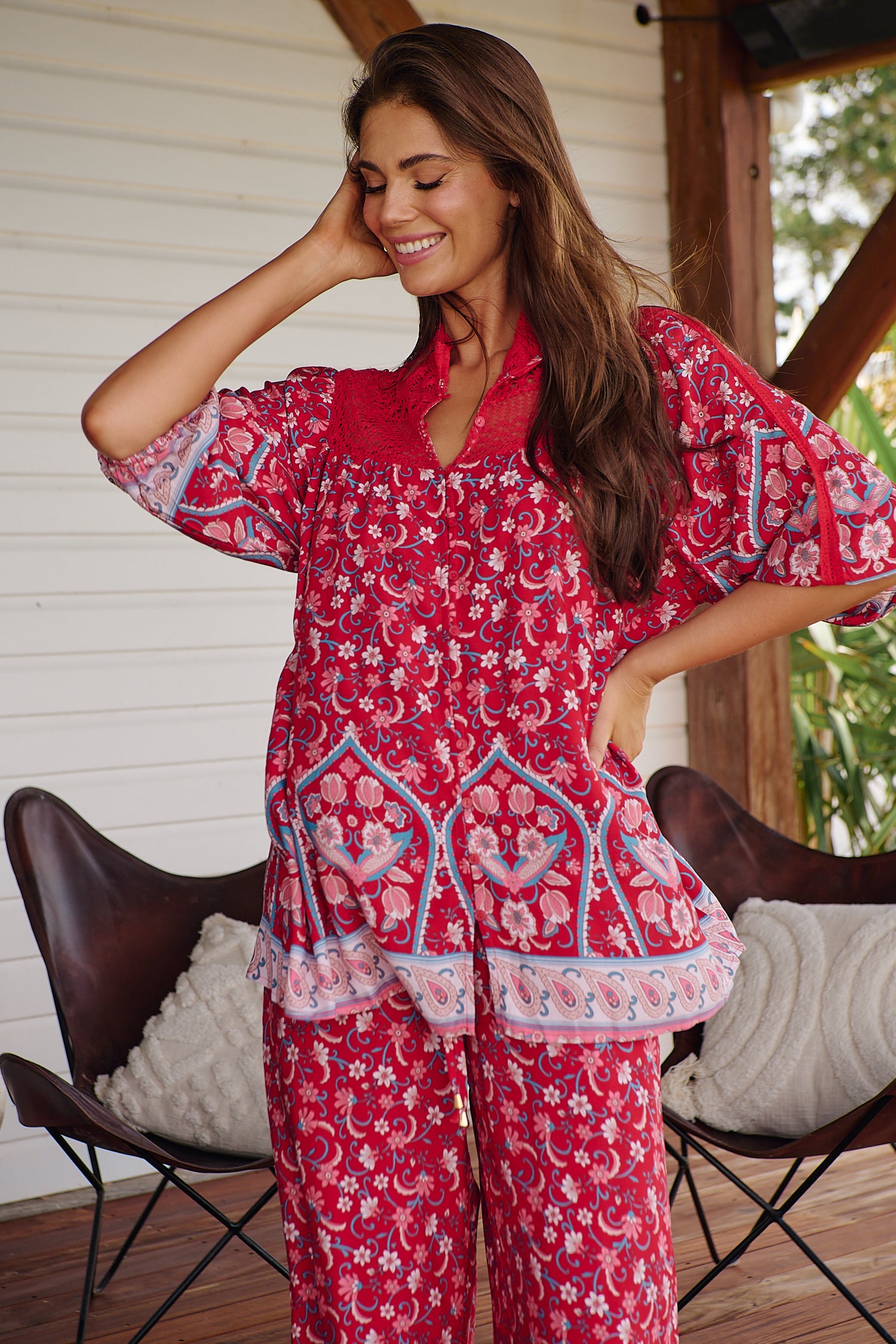 JAASE | RUBY ROUGE CICI PANT | Bohemian Love Runway