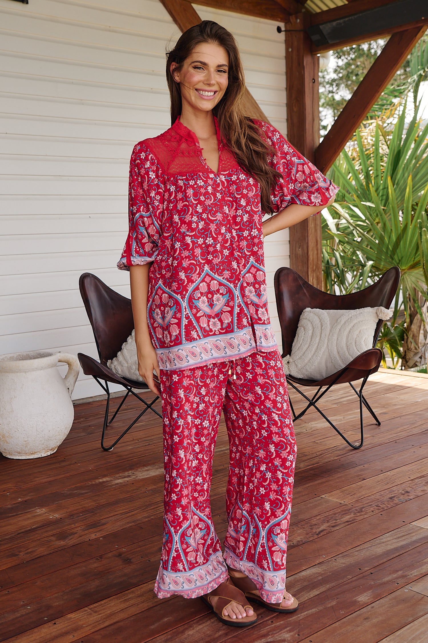 JAASE | RUBY ROUGE CICI PANT | Bohemian Love Runway