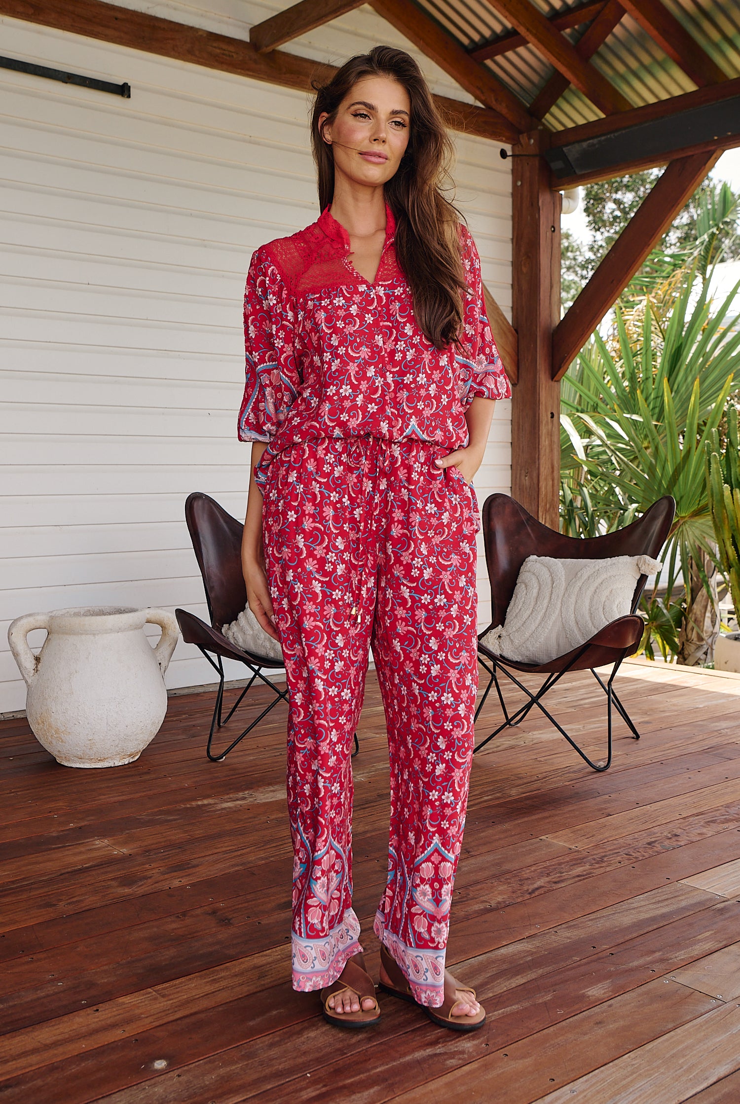 JAASE | RUBY ROUGE CICI PANT | Bohemian Love Runway