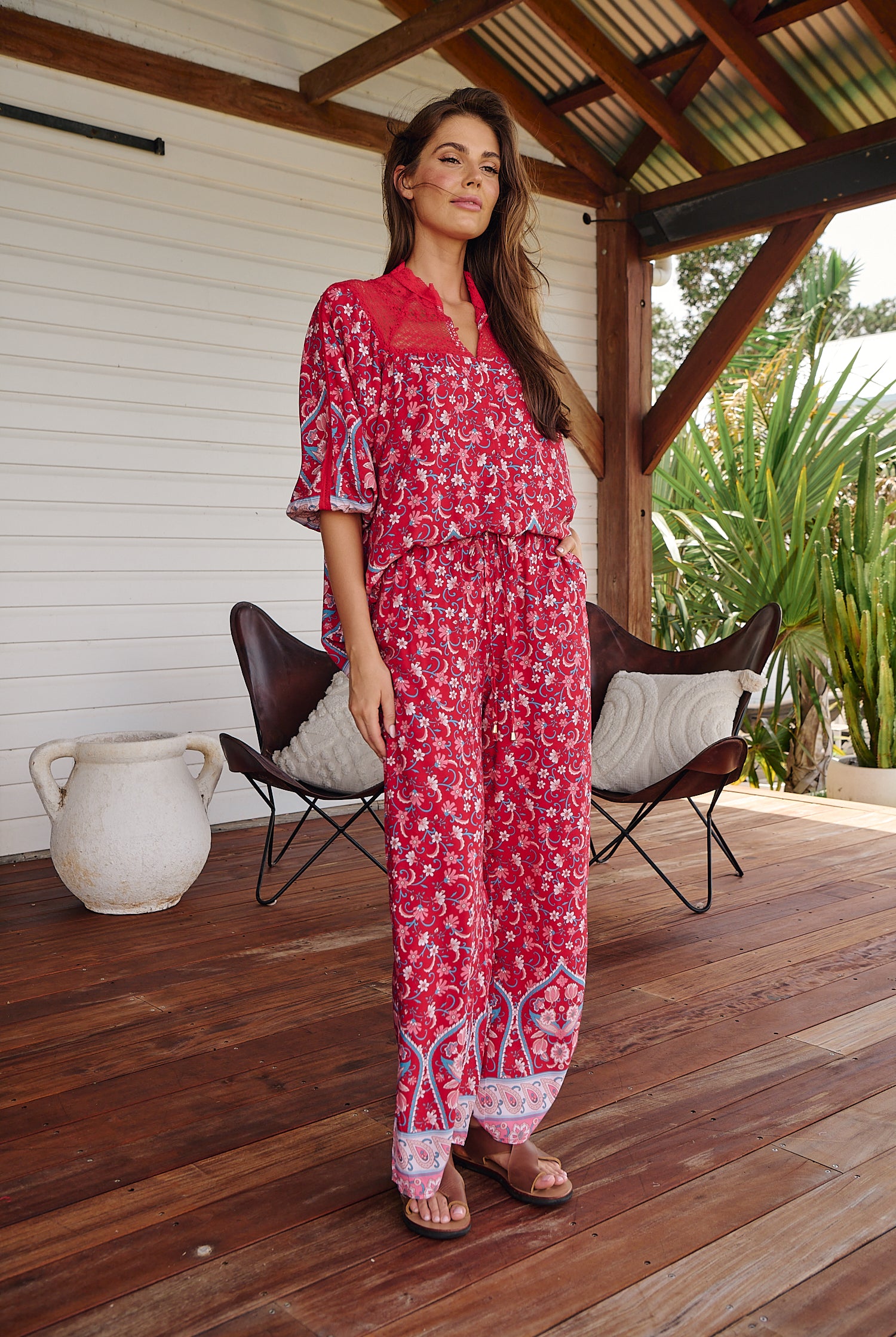 JAASE | RUBY ROUGE CICI PANT | Bohemian Love Runway