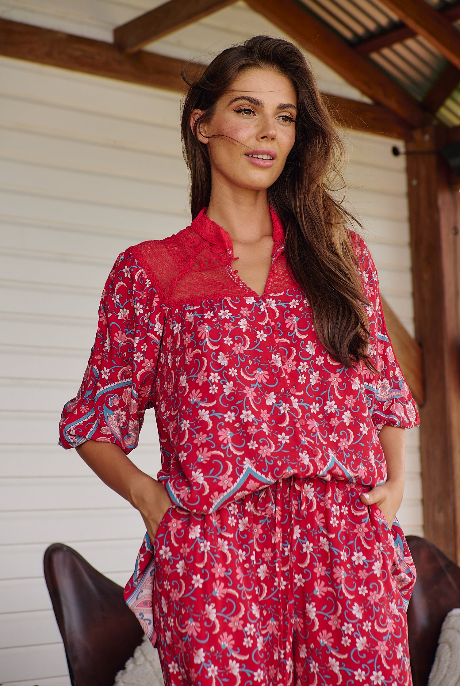 JAASE | RUBY ROUGE CICI PANT | Bohemian Love Runway