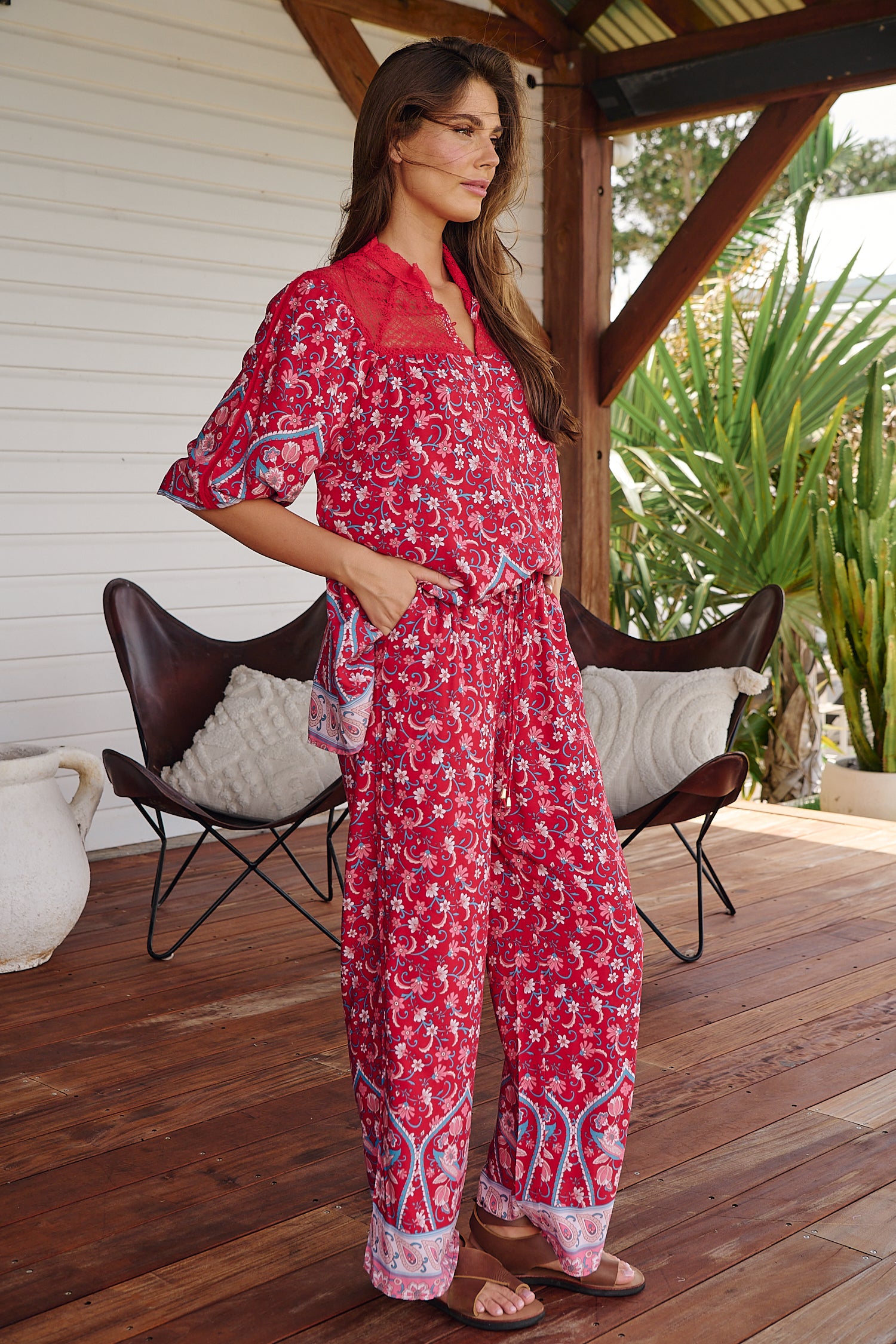 JAASE | RUBY ROUGE CICI PANT | Bohemian Love Runway