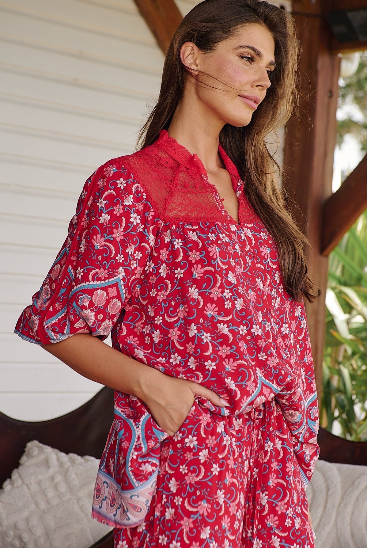 JAASE | RUBY ROUGE FLORENCE BLOUSE | Bohemian Love Runway