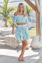 JAASE | ALABAMA SET AMANDINE CROP + MIRI MINI SKIRT | Bohemian Love Runway
