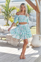 JAASE | ALABAMA SET AMANDINE CROP + MIRI MINI SKIRT | Bohemian Love Runway