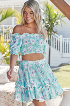 JAASE | ALABAMA SET AMANDINE CROP + MIRI MINI SKIRT | Bohemian Love Runway