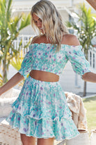 JAASE | ALABAMA SET AMANDINE CROP + MIRI MINI SKIRT | Bohemian Love Runway