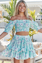 JAASE | ALABAMA SET AMANDINE CROP + MIRI MINI SKIRT | Bohemian Love Runway