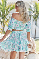 JAASE | ALABAMA SET AMANDINE CROP + MIRI MINI SKIRT | Bohemian Love Runway