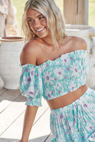 JAASE | ALABAMA SET AMANDINE CROP + MIRI MINI SKIRT | Bohemian Love Runway