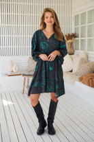 JAASE | MIDNIGHT LILLY ADELA MINI DRESS | Bohemian Love Runway