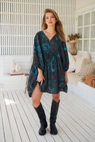 JAASE | MIDNIGHT LILLY ADELA MINI DRESS | Bohemian Love Runway