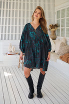 JAASE | MIDNIGHT LILLY ADELA MINI DRESS | Bohemian Love Runway