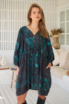 JAASE | MIDNIGHT LILLY ADELA MINI DRESS | Bohemian Love Runway
