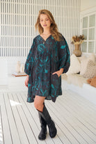 JAASE | MIDNIGHT LILLY ADELA MINI DRESS | Bohemian Love Runway
