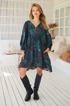 JAASE | MIDNIGHT LILLY ADELA MINI DRESS | Bohemian Love Runway