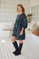 JAASE | MIDNIGHT LILLY ADELA MINI DRESS | Bohemian Love Runway