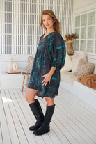 JAASE | MIDNIGHT LILLY ADELA MINI DRESS | Bohemian Love Runway